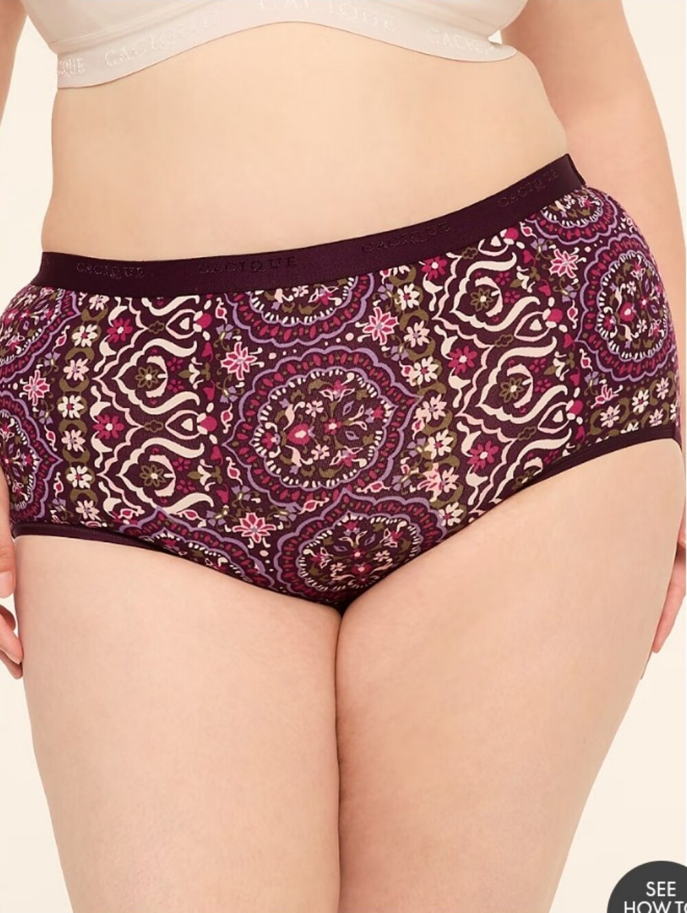 Cacique 18/20 Cotton Full Brief